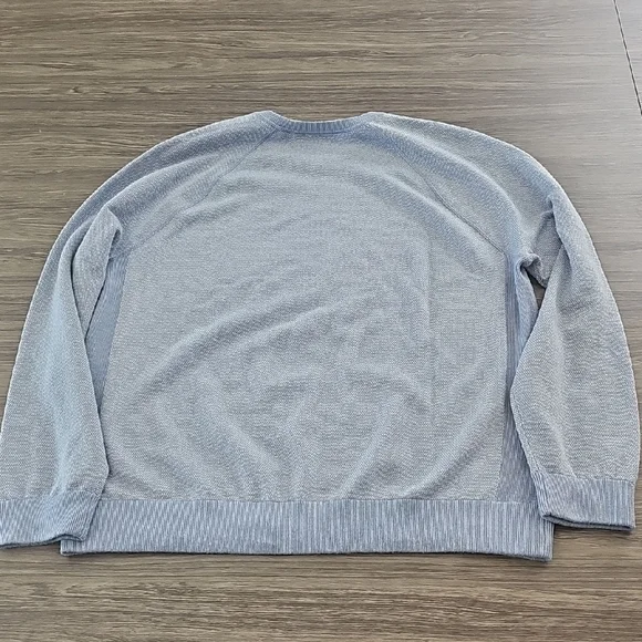 Vince Men's Soft Blue Crewneck Sweater